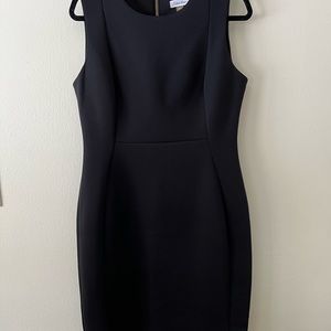 Calvin Klein Scuba Black Dress